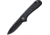 Civivi Knife Elementum Ii 2.96 '' G-10/blk Stonewash Bttn Lock