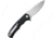 Civivi Knife Mini Praxis 2.98'' Black G10/satin Finish D2