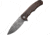 Civivi Knife Praxis 3.74'' Blk Hand Rubbed Copper/damascus