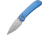 Civivi Knife Quibit 2.98'' Blue /satin Finish Button Lock