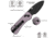 Civivi Knives Baby Banter 2 2.34: Folding Drop Point Plain Black Stonewashed Nitro-V Steel Blade, Purple Textured Aluminum Handle,C23074-2