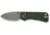 Civivi Knives Baby Banter 2 2.34 Folding Drop Point Plain Gray Stonewashed Nitro-V Steel Blade, Green Textured Canvas Micarta Handle,C23074-3