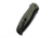 Civivi Knives Incindie 3.48 Folding Spear Point Plain Black Stonewashed 14C28N Steel Blade, OD Green Textured G10 Handle,C23053-2