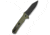 Civivi Knives Neurohaptic EDC 3.74 Folding Clip Point Plain Black Stonewashed Nitro-V Steel Blade, OD Green Textured G10 Handle,C23080-3