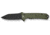 Civivi Knives Neurohaptic EDC 3.74 Folding Clip Point Plain Black Stonewashed Nitro-V Steel Blade, OD Green Textured G10 Handle,C23080-3