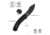 CIVIVI Outlaw Muk Flipper &amp; Button Lock Knife Black G10 Handle 3.47inch Black Stonewashed 14c28n Blade