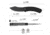 CIVIVI Outlaw Muk Flipper Folding Knife, 3.47in, 14C28N, Nessmuk Blade, G10 Black Handle, C24079-1