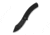 CIVIVI Outlaw Muk Flipper &amp; Button Lock Knife Black G10 Handle 3.47inch Black Stonewashed 14c28n Blade