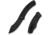 CIVIVI Outlaw Muk Flipper &amp; Button Lock Knife Black G10 Handle 3.47inch Black Stonewashed 14c28n Blade
