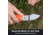 CIVIVI Outlaw Muk Flipper &amp; Button Lock Knife Orange G10 Handle 3.47inch Stonewashed 14c28n Blade
