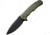 CIVIVI Praxis Linerlock Green G10 Folding Knife, 3.75 black stonewash finish 9Cr18MoV stainless bl, Green G10 handle, C803F