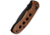 CIVIVI Triptych Flipper &amp; Thumb Stud &amp; Button Lock Knife Guibourtia Wood Handle 2.97inch Black Stonewashed 14c28n Blade - C23085B-3