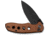 CIVIVI Triptych Flipper &amp; Thumb Stud &amp; Button Lock Knife Guibourtia Wood Handle 2.97inch Black Stonewashed 14c28n Blade - C23085B-3