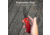 CIVIVI Yonder Thumb Stud &amp; Crossbar Lock Knife Red G10 Handle 2.88inch Black Stonewashed 14c28n Blade