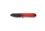 CIVIVI Yonder Thumb Stud &amp; Crossbar Lock Knife Red G10 Handle 2.88inch Black Stonewashed 14c28n Blade