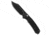 Cjrb CJRB Cutlery Pyrite Bowie Button Lock Knife Black Steel 3.1" Black SW, Black, AR-RPM9, adult, BHQ-199723