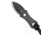 Cjrb CJRB Knap Fixed Blade Knife Carbon Fiber 1.2" Black PVD, Black, AR-RPM9, adult, BHQ-203102