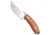 Cjrb CJRB Mutt Fixed Blade Knife Wood 3.2" Sand Polish, Wood, AR-RPM9, adult, BHQ-218872