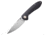 CJRB Small Feldspar Linerlock Black Folding Knife, 3 stonewash finish D2 tool steel blade, Black G10 handle, J1912S-BKC