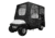 Classic Accessories Fairway Golf Cart Deluxe Enclosure, Long Roof, Black 4010558