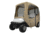 Classic Accessories Fairway Golf Cart Deluxe Enclosure, Short Roof, Khaki 4010560