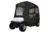 Classic Accessories Fairway Golf Cart Deluxe Enclosure, Short Roof, Black 4010562