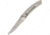 Claude Dozorme Thiers Linerlock Folding Knife,3in,Standard Edge,Stainless Handle CLD19014091