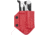 Clip &amp; Carry Kydex Sheath for the Gerber Center-Drive, Carbon Fiber Red, GCDRIVE-CF-RED