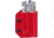 Clip &amp; Carry Kydex Sheath for the Gerber Suspension NXT, Carbon Fiber Red, GSUSP-NXT-CF-RED