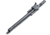 Cloak Industries OEM MFR56 5.56x45mm NATO Threaded Rifle Barrel, 13 inch, 1-7 Twist, Nitrided, CLK-13-RB