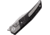 CMB Made Knives Zetsu Folding Knife, 4.5in Closed, 3.5in Sand Blast Bohler M390 Stainless Curved Blade, Carbon Fiber Handle, Nylon Sheath, CMB09A