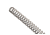 CM Products Buffer Spring, Flat-Wire, Chrome Silicone, 36 Coil, AR-FWBS-36