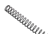 CM Products Buffer Spring, Flat-Wire, Chrome Silicone, 40 Coil, AR-FWBS-40