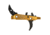 CMC Triggers AK47 Single Stage Trigger Group 2.0 - Yella Jacket CCT, 4 - 4.5 lb, Gold/Black, 4.5lb, 47607