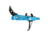 CMC Triggers AK47 Single Stage Trigger Group 2.0 - Flat, 4 - 4.5 lb, Blue/Black, 4.5lb, 47603
