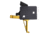 CMC Triggers AR-15/AR-10 Trigger Group Single Stage, Small Pin, Flat, 3.5lb Pull, Goldfinger, 91503GF