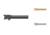 CMC Triggers Match Precision Fluted Barrel Compatible With Glock 34 Gen 3, Black, Bronze, Stainless