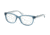 Coach HC6072 Bifocal Prescription Eyeglasses 5330-50 - Blue Glitter/Crystal Lt Blue Frame