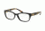 Coach HC6104F Single Vision Prescription Eyeglasses 5449-53 - Black/dark Vintage Tortoise Frame