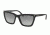 Coach HC8191F Sunglasses 542011-56 - Black/Black Gunmetal Frame, Grey Gradient Lenses