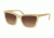 Coach HC8191F Sunglasses 542313-56 - Ivory Horn Frame, Brown Gradient Lenses