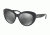 Coach HC8206F Single Vision Prescription Sunglasses HC8206F-54206G-55 - Lens Diameter 55 mm, Frame Color Black/Black Gunmetal