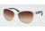 Coach L065 ROBYN HC8074 Sunglasses 514913-58 - White/Dark Tortoise Frame, Brown Gradient Lenses