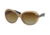 Coach L094 CARTER HC8120 Sunglasses 5260T5-57 - Milky Brown/Navy Frame, Brown Blue Gradient Polarized Lenses