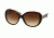 Coach L094 CARTER HC8120 Sunglasses 526213-57 - Dark Tort/Dark Tort Sand Sig C Frame, Brown Gradient Lenses