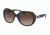 Coach L094 CARTER HC8120 Sunglasses 537913-57 - Navy Milky Tortoise Frame, Smoke Gradient Lenses