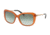 Coach L1004 HC8229 Single Vision Prescription Sunglasses HC8229-55028E-55 - Lens Diameter 55 mm, Frame Color Amber