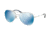Coach L1013 HC7079 Progressive Prescription Sunglasses HC7079-900155-58 - Lens Diameter 58 mm, Frame Color Silver