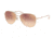 Coach L1013 HC7079 Progressive Prescription Sunglasses, 58mm, Shiny Light Gold, HC7079-90056F-58-PRO