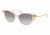 Coach L1022 HC8242BF Sunglasses 511311-56 - Milky Pink Blush Frame, Grey Gradient Lenses